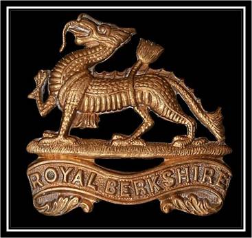 cap badge 1st berks 2