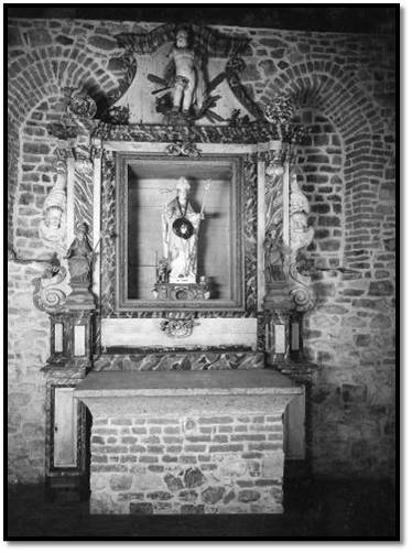 statue - autel lateral 1945